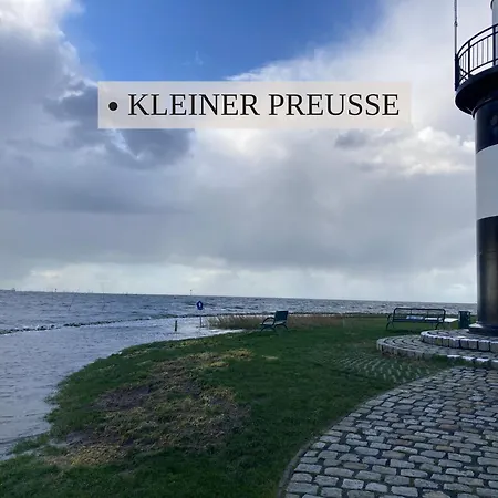 Haus Krabbe Nordsee 2, Fuer 1-2 Personen, Doppelbett, Erdgeschoss, Kostenfreier Parkplatz, 2 Hunde Willkommen, Gute Zuganbindung, Zentral Gelegen, Naehe Bremerhaven Apartamento *