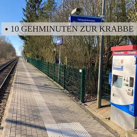 Haus Krabbe Nordsee 2, Fuer 1-2 Personen, Doppelbett, Erdgeschoss, Kostenfreier Parkplatz, 2 Hunde Willkommen, Gute Zuganbindung, Zentral Gelegen, Naehe Bremerhaven Apartamento Wremen