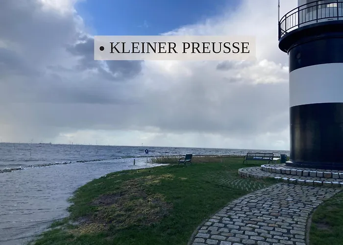 Haus Krabbe Nordsee 2, Fuer 1-2 Personen, Doppelbett, Erdgeschoss, Kostenfreier Parkplatz, 2 Hunde Willkommen, Gute Zuganbindung, Zentral Gelegen, Naehe Bremerhaven アパート *