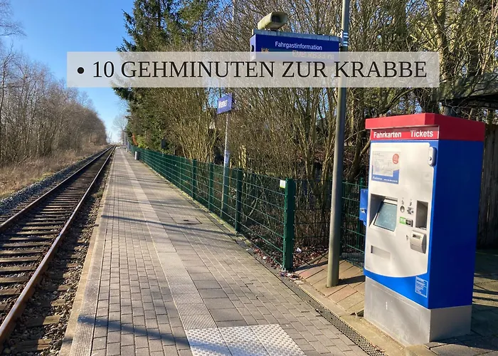 Haus Krabbe Nordsee 2, Fuer 1-2 Personen, Doppelbett, Erdgeschoss, Kostenfreier Parkplatz, 2 Hunde Willkommen, Gute Zuganbindung, Zentral Gelegen, Naehe Bremerhaven アパート ヴレーメン
